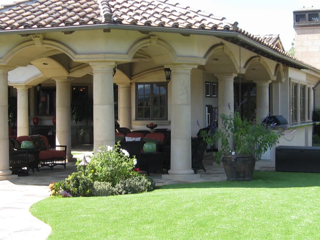 Arched BBQ Pavilion