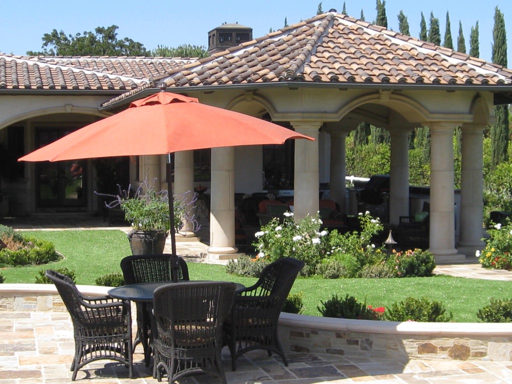 BBQ and Patio umbrella